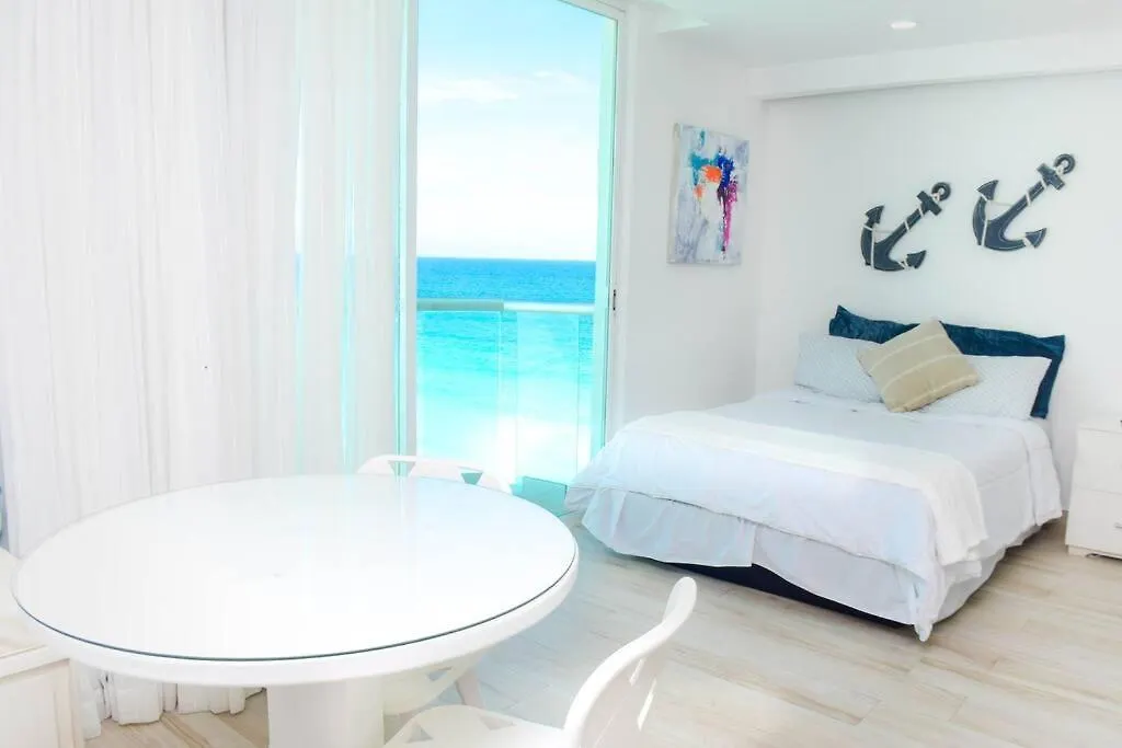 Lovely Studio At The Beach, Stunning Ocean View #1209 Cancun