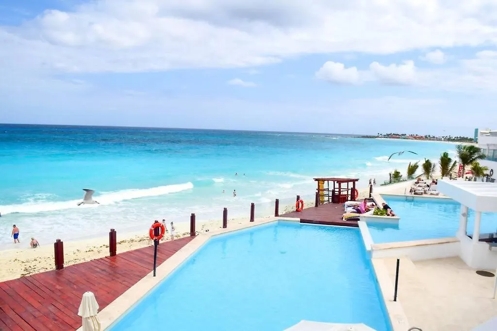 Lovely Studio At The Beach, Stunning Ocean View #1209 Cancun Meksika